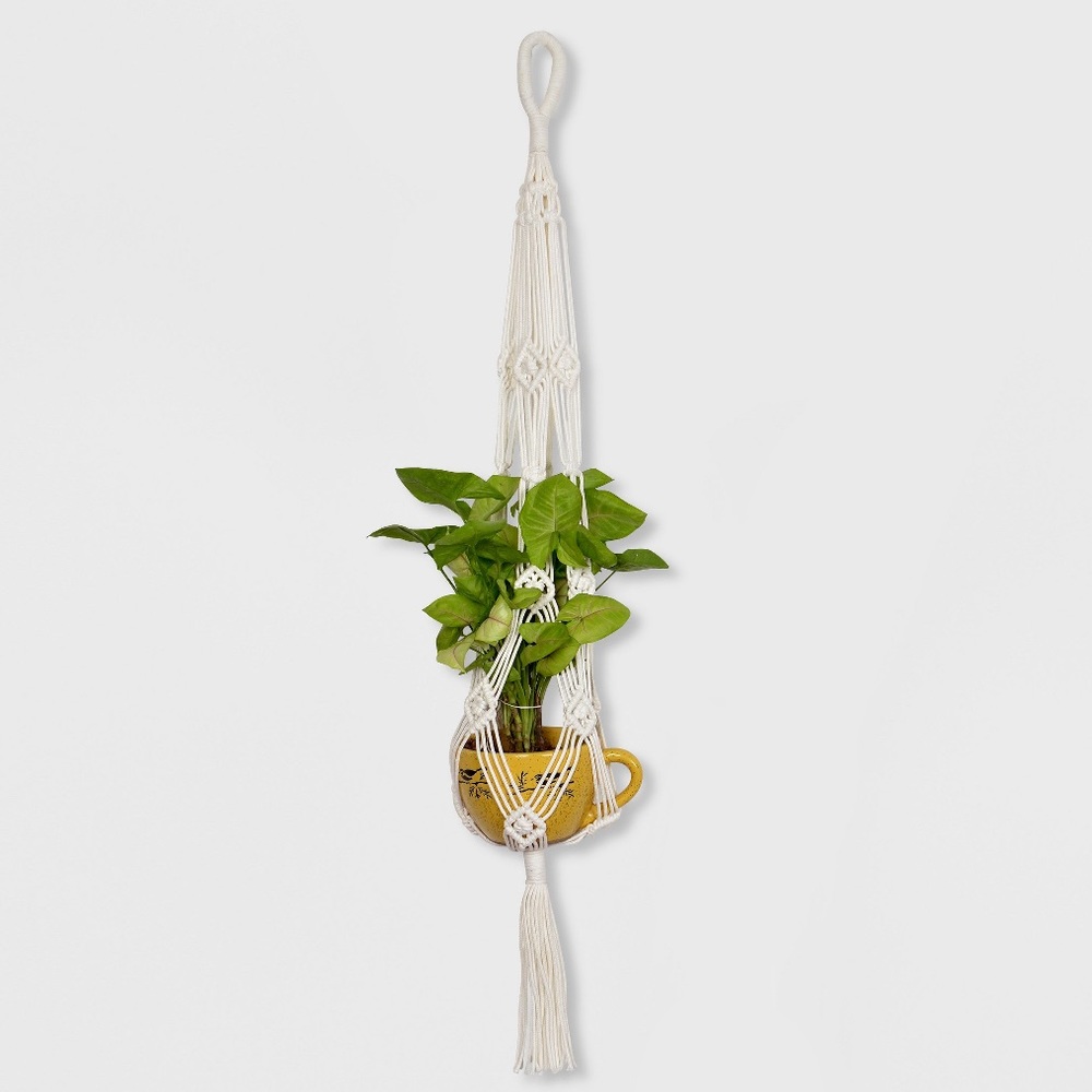 Macrame Boho Plant Pot Hanger Holder
